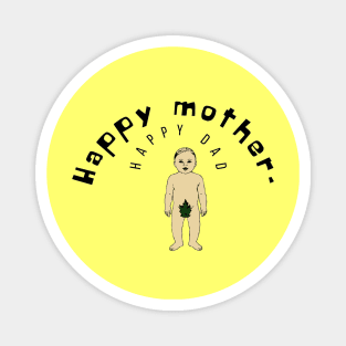 Happy mothers day illustration Magnet